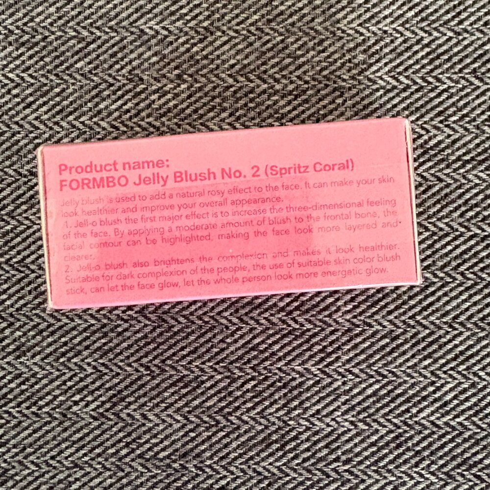 NWT Cooling Water Jelly Tint Lipstain Blush No. 2 Spritz Coral - Picture 2 of 4